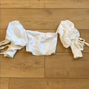 Verge girl ballon sleeve top